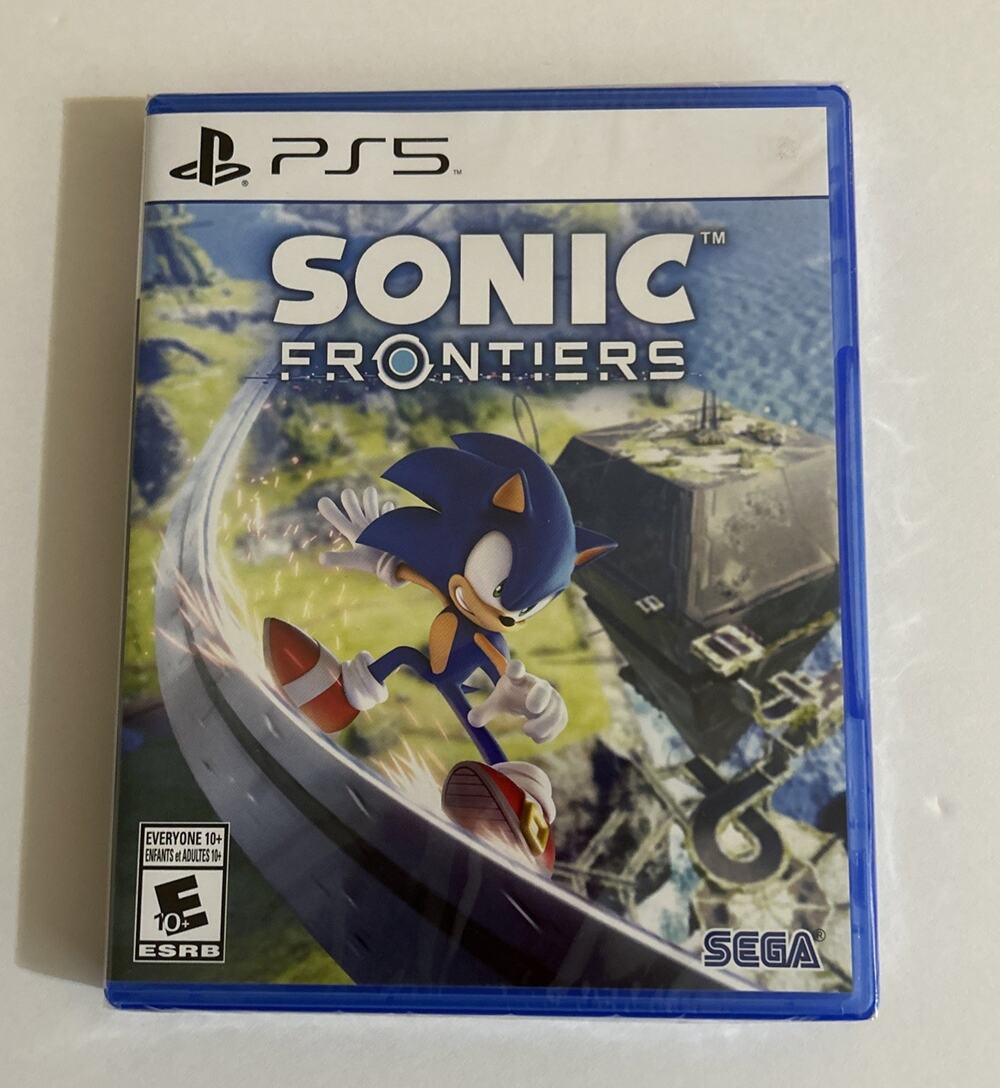 Sonic Frontiers Sony PlayStation 5 PS5 SEGA Brand New & Factory Sealed